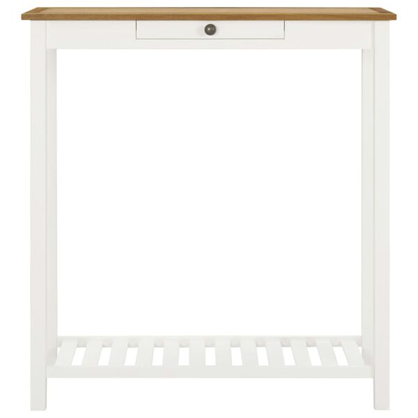 vidaXL Барний стіл 100x40x110 см Масив дуба