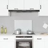 vidaXL Кухонний Фартух Прозорий 70x50 см Загартоване Скло