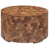vidaXL Журнальний столик 60x60x35 см Масив тикового дерева