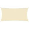 vidaXL Сонцезахисний Навіс Кремовий 2,5x5 м ПВЩ 160 г/м&sup2;