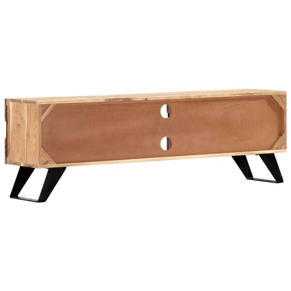 vidaXL Тумба під телевізор 140x30x45 см Масив акації