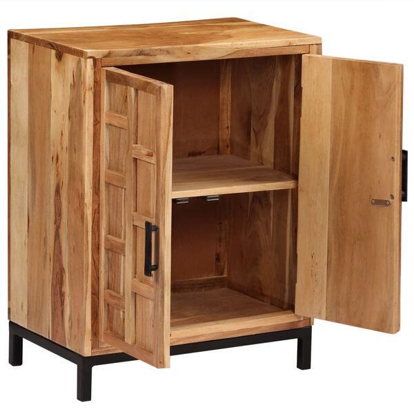 vidaXL Сервант Коричневий 60x35x76 см Масив Акації