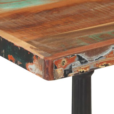 vidaXL Столик для бістро 60x60x76 см Масив відновленої деревини