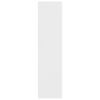 vidaXL Шафа для одягу Білий 100x50x200 см ДСП