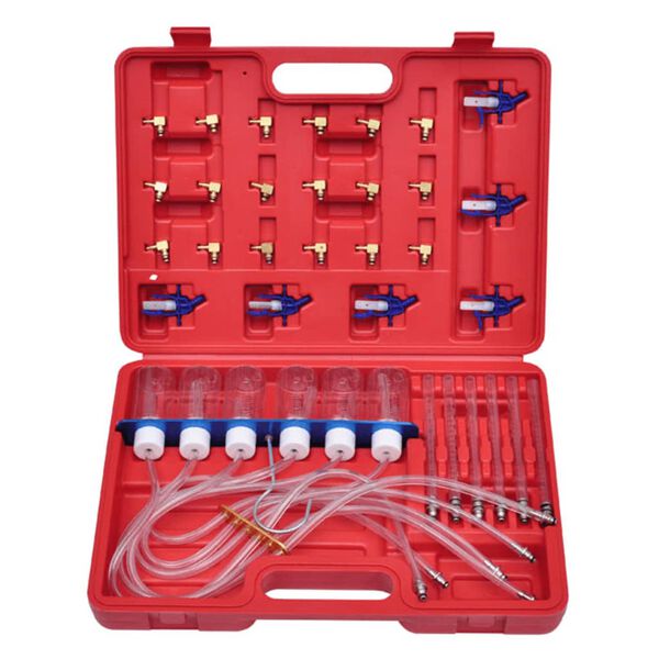 vidaXL Витратомір для Дизельних Паливних Систем з Набором Адаптерів