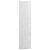 800240 vidaXL Wardrobe High Gloss White 50x50x200 cm Chipboard