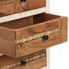 vidaXL Шафа з шухлядами 45x30x105 Масив відновленої деревини