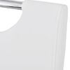 vidaXL Обідні стільці 2 шт Білий Штучна шкіра