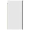 801282 vidaXL Hanging Cabinet High Gloss Black 80x31x60 cm Chipboard