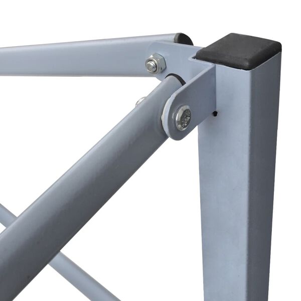 vidaXL Намет Розкладний Синій 3x3 м