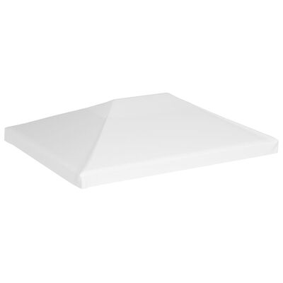 vidaXL Покриття для Альтанки 270 г/м² Білий 4x3 м