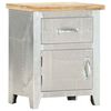 286600 vidaXL Aviator Bedside Cabinet 40x30x50 cm Solid Mango Wood