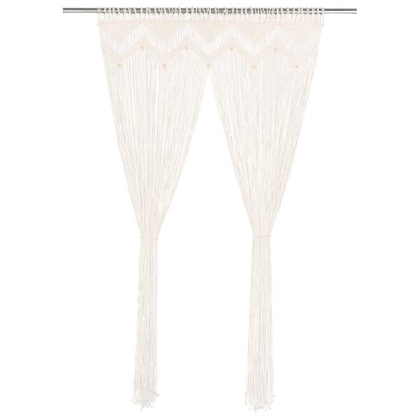 vidaXL Штора Макраме 140х240 см Бавовна