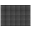 vidaXL Килимки для Підлоги 24 шт Чорний 8,64 м² Спінений ЕВА