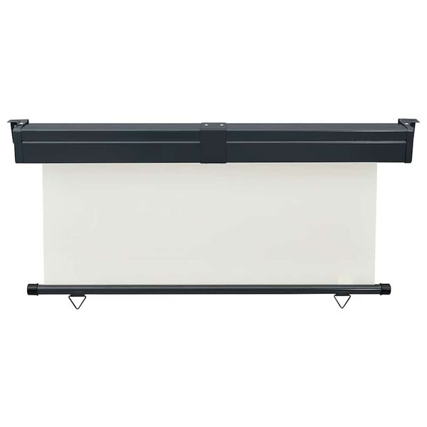 vidaXL Бічний балконний тент Кремовий 170x250 см