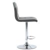 vidaXL Барні Стільці 2 шт Сірий Штучна Шкіра