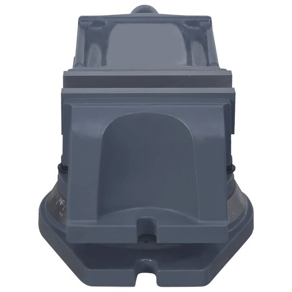 vidaXL Обертальні Лещата 125 мм Чавун