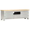 286601 vidaXL Aviator TV Cabinet 120x30x40 cm Solid Mango Wood