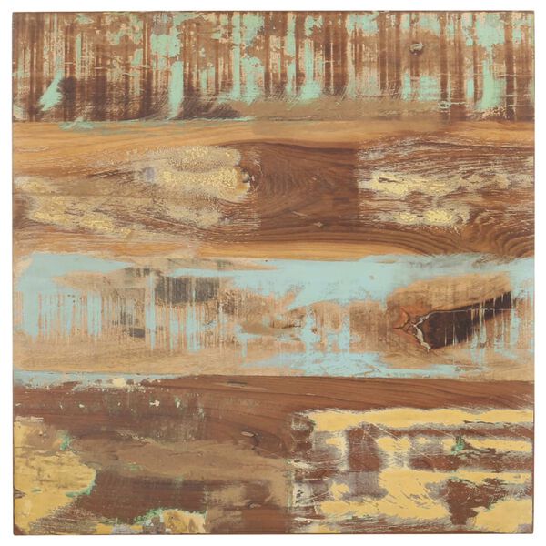 vidaXL Приставний столик 40x40x35 см Масив відновленої деревини