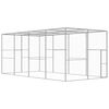 vidaXL Клітка для Котів 6x3x2,5 м Оцинкована Сталь