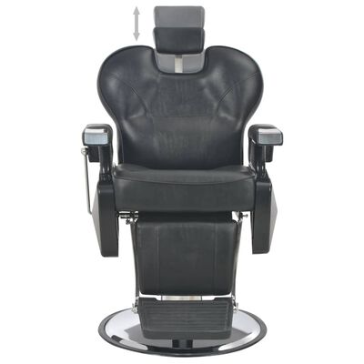 vidaXL Перукарське крісло Чорний 72x68x98 см Штучна шкіра