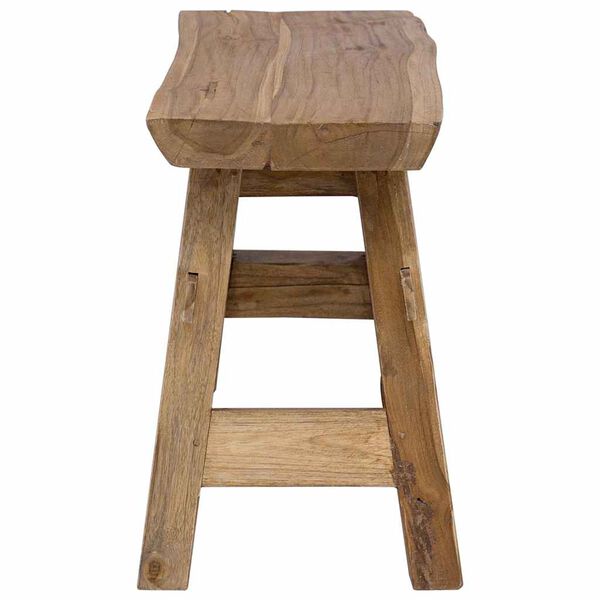 vidaXL Лавка 100х28х43 см Масив відновленої деревини