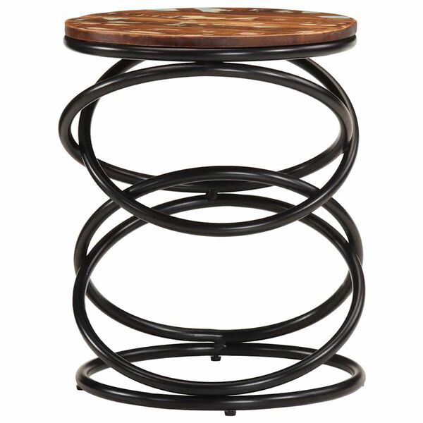 vidaXL Пристінний столик 40x40x52 см Масив відновленої деревини