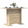800246 vidaXL Dining Table Sonoma Oak 110x60x75 cm Chipboard
