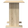 800246 vidaXL Dining Table Sonoma Oak 110x60x75 cm Chipboard
