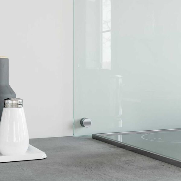 vidaXL Кухонний Фартух Прозорий 100x40 см Загартоване Скло