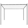 vidaXL Альтанка з Плоским Дахом Білий 3x3x2,4 м 180 г/м&sup2;