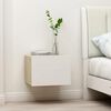 vidaXL Приліжкові тумби 2 шт. Білий/Дуб сонома 40x30x40 см ДСП