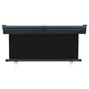 vidaXL Бічний балконний тент Чорний 170x250 см