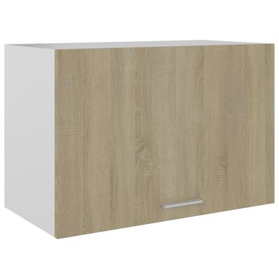 802516 vidaXL Hanging Cabinet Sonoma Oak 60x31x40 cm Chipboard
