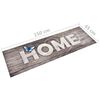 vidaXL Кухонний Килимок "Home" 45x150 см Переться
