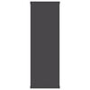 800326 vidaXL Wall Shelves Grey 104x20x58,5 cm Chipboard