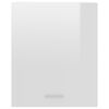 801265 vidaXL Hanging Cabinet High Gloss White 50x31x60 cm Chipboard