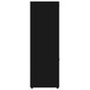 vidaXL Книжкова шафа Чорний 90x30x90 см ДСП