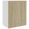 805081 vidaXL Hanging Cabinets 2 pcs Sonoma Oak 50x31x60 cm Chipboard