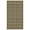 vidaXL Шафа для CD-дисків Дуб сонома 102x23x177,5 см ДСП