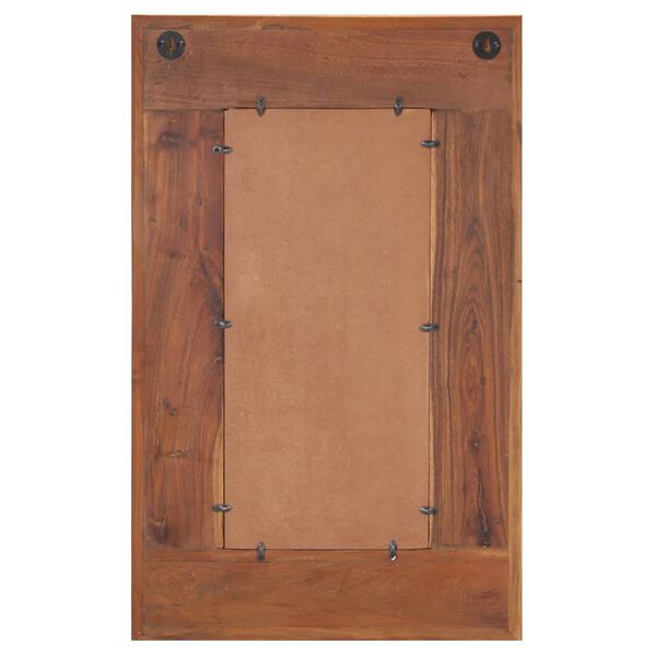 vidaXL Дзеркало з образами Будди 50x80 см Масив відновленої деревини