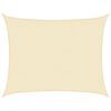vidaXL Сонцезахисний Навіс Кремовий 6x8 м ПВЩ 160 г/м²
