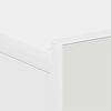 800306 vidaXL Floating Nightstand White 40x30x15 cm Chipboard