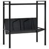 vidaXL 2-Рівневий Книжковий Стелаж Чорний 52x28x59 см ДСП