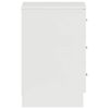 vidaXL Приліжкові тумби 2 шт. Глянцевий білий 38x35x56 см ДСП
