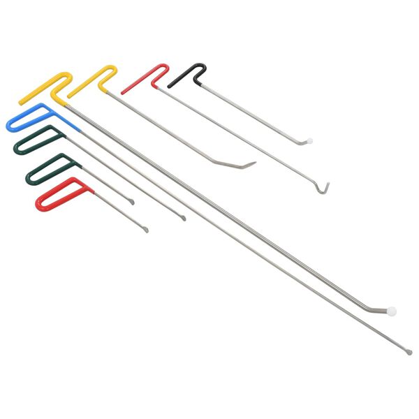 vidaXL Набір для Ремонту Вм'ятин без Фарбування 4 Од. Нержавіюча Сталь