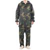 130192 Men's Camo Print 2-Piece Rain Suit with Hood XXL