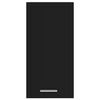 801245 vidaXL Hanging Cabinet Black 29,5x31x60 cm Chipboard