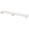 243663 vidaXL Monitor Stand Chipboard 118x23,5x9 cm White
