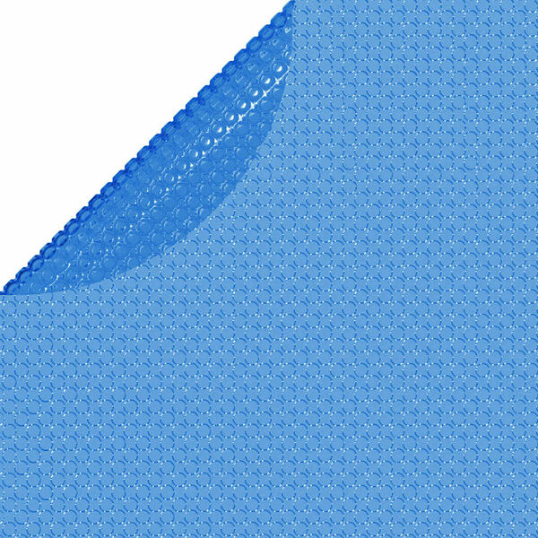 vidaXL Сонячна Плівка для Басейну Плаваюча Кругла Синій 455 см ПЕ